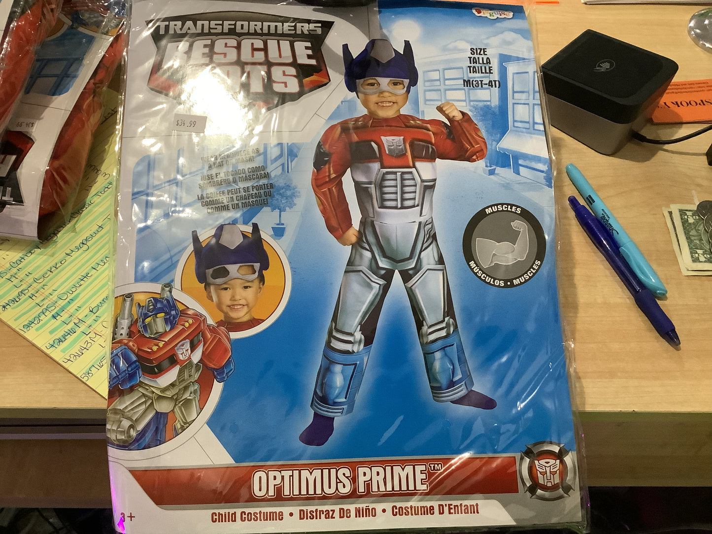 *Transformers Optimus Prime 3T-4T
