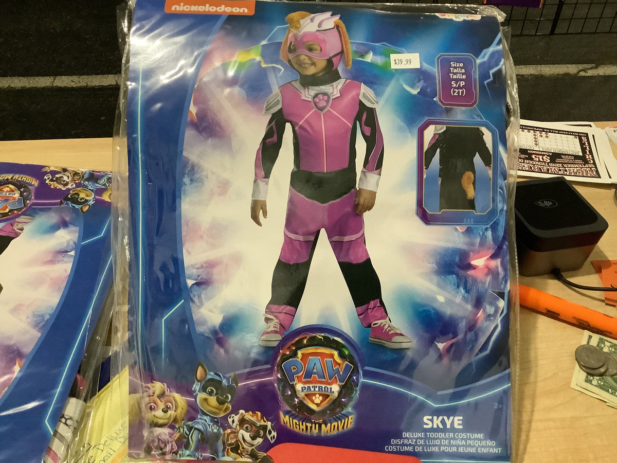 Paw Patrol The Mighty Movie - Skye Deluxe - Toddler Medium (3T-4T)