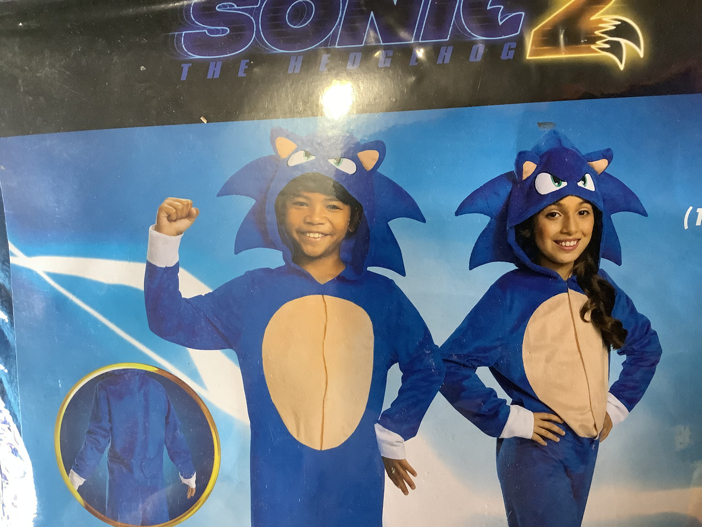 Sonic The Hedgehog - Child Large