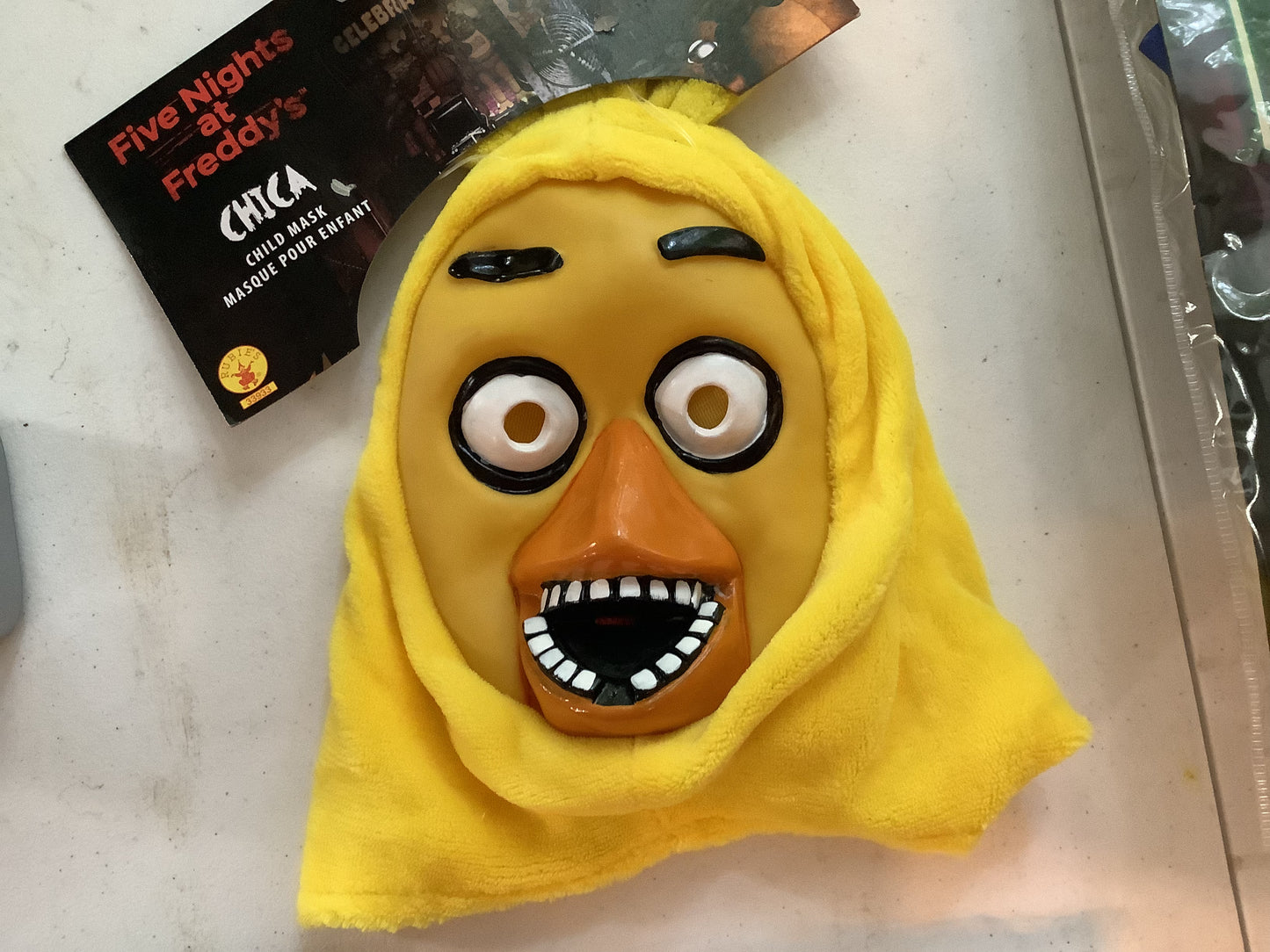 Chica 3/4 Mask - Five Nights of Freddy