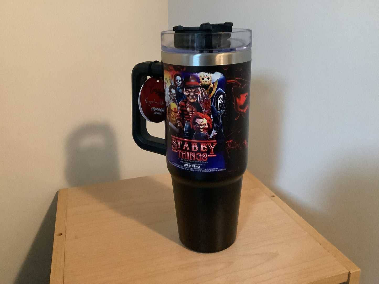 Horror Stainless Steel Tumbler - Stabby Things