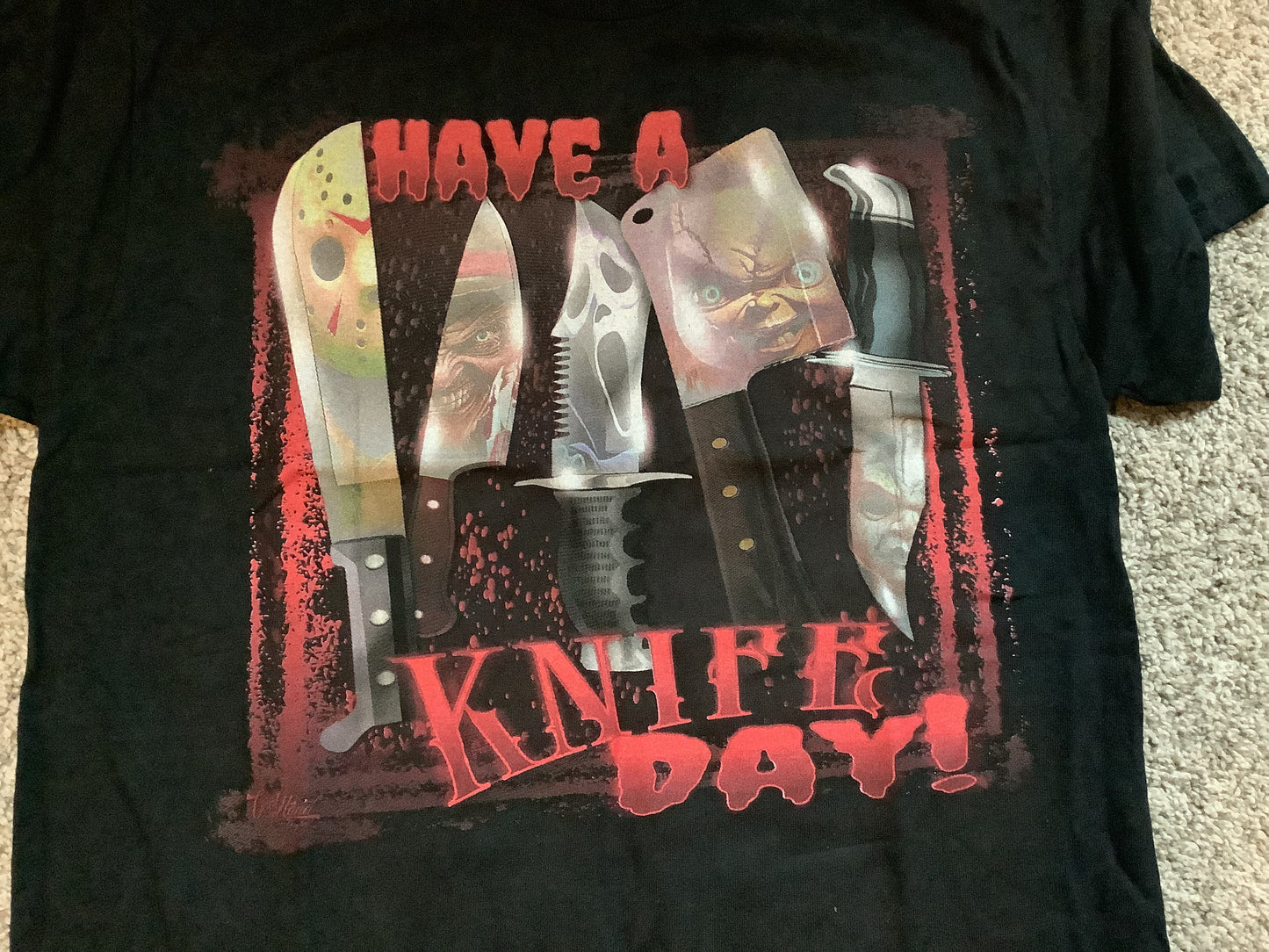 Have a Knife Day T-Shirt - 2XL