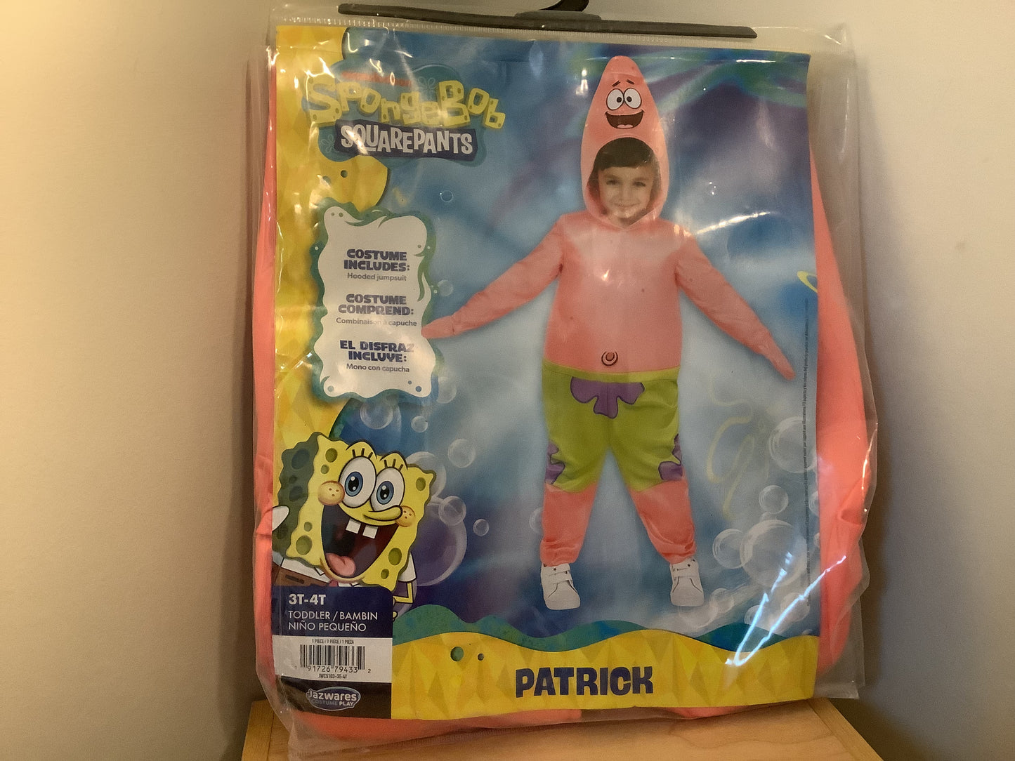 Patrick Star Onesie - Toddler 3T-4T