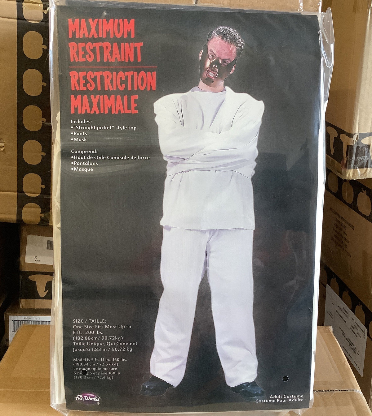 Maximum Restraint -  Adult One Size