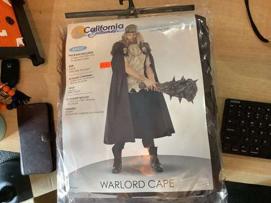 *Warlord Cape - Adult One Size