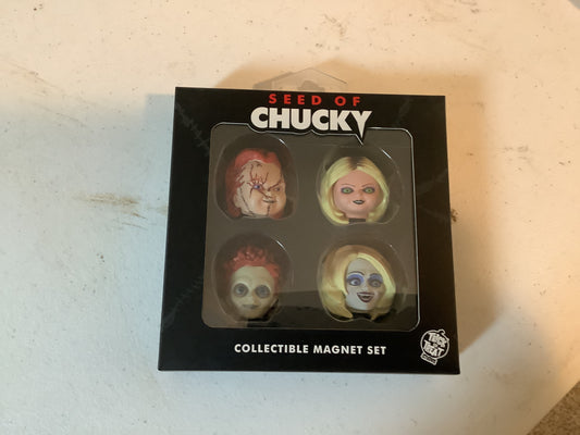 Seed of Chucky - Chucky, Tiffany, Glen, and Glenda Magnet 4 Pack
