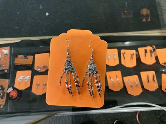Skeleton Hands Earrings