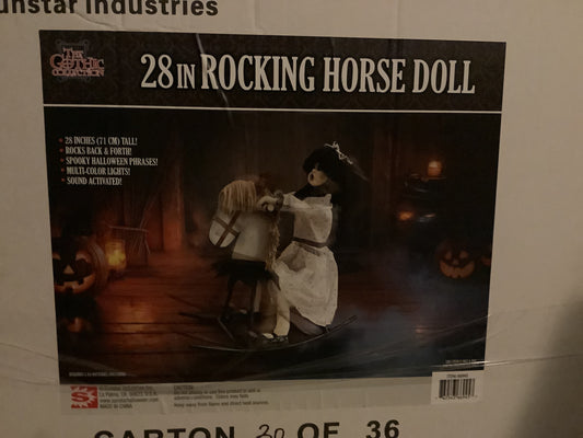 Animated Rocking Horse Doll (28 inches)