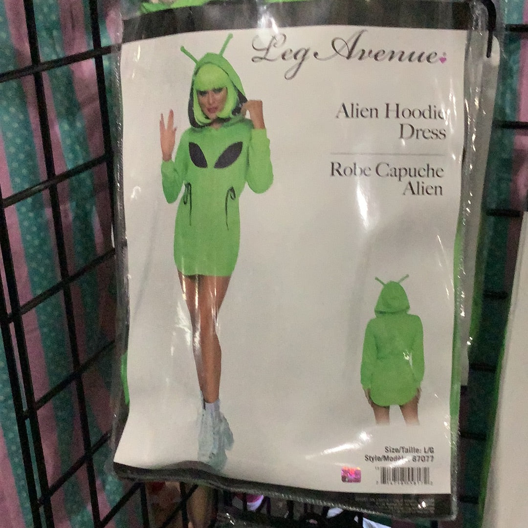 Alien Hoodie Dress - Adult