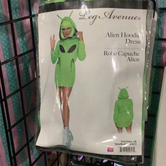 Alien Hoodie Dress - Adult
