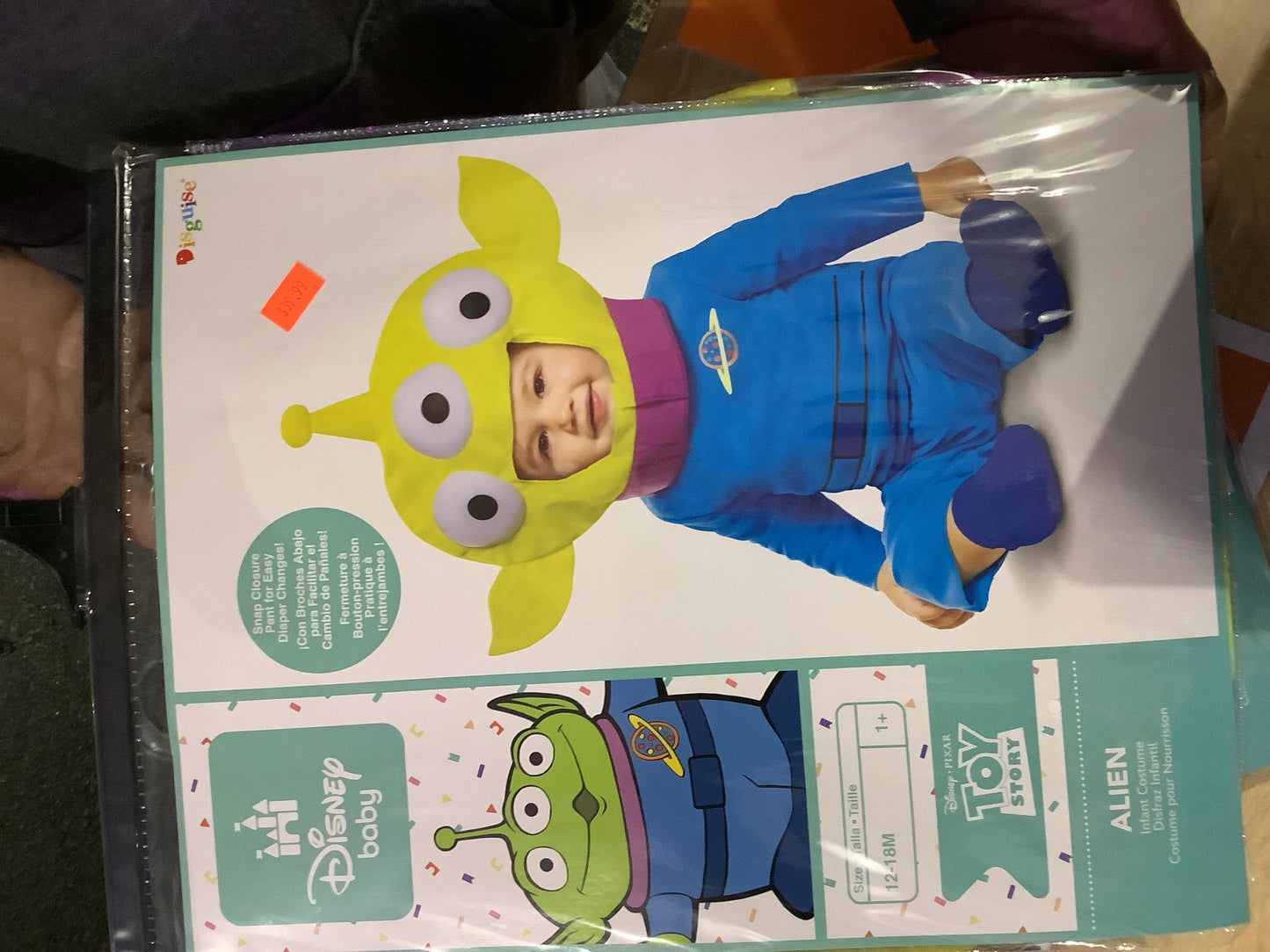*Disney-Alien -12-18 month