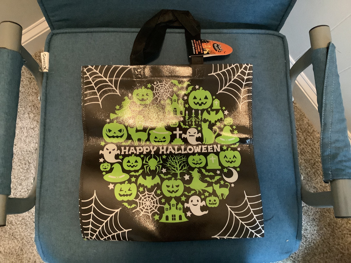 Printed Non-Woven Trick or Treat Bags 2pk