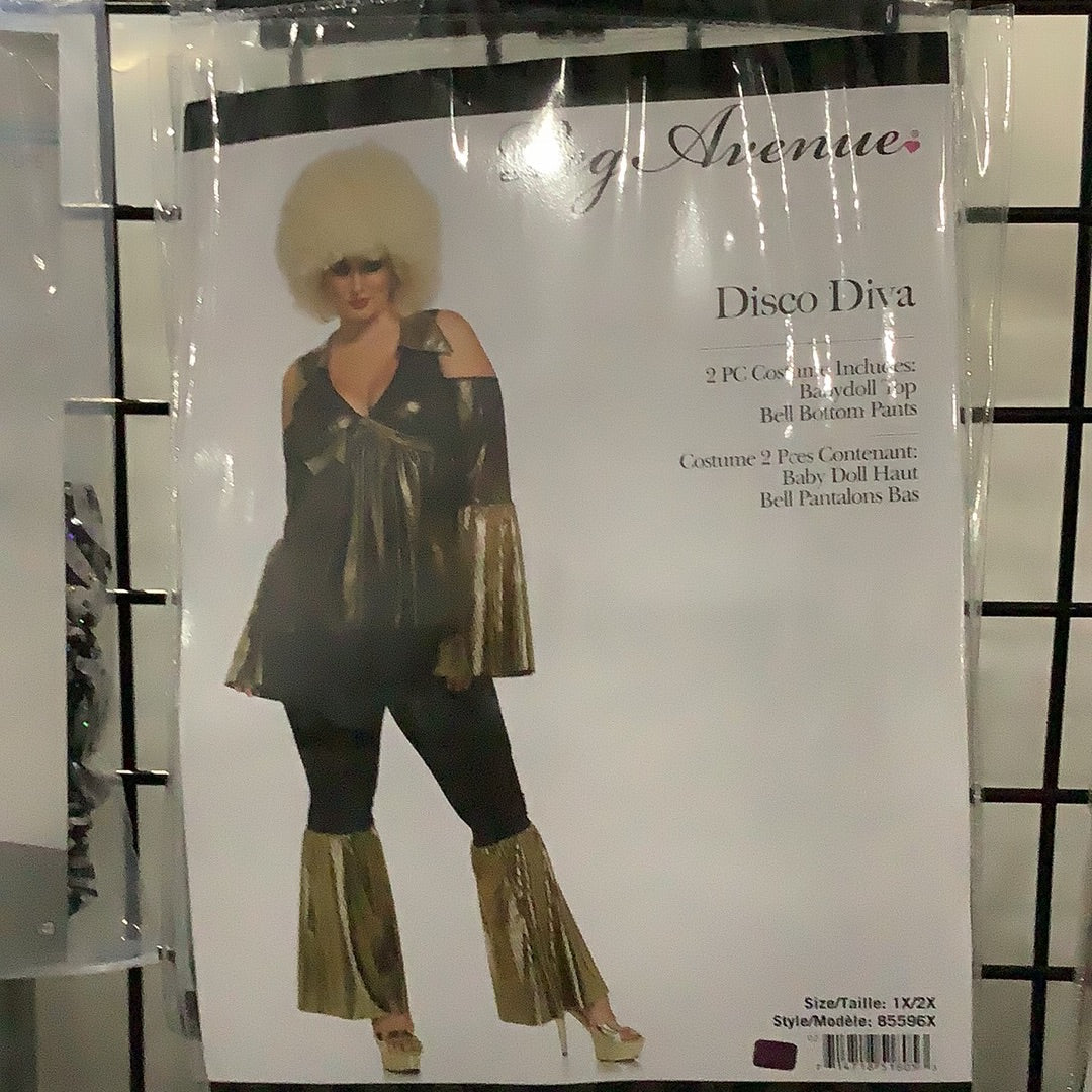 *Disco Diva - Adult Plus (3X/4X)