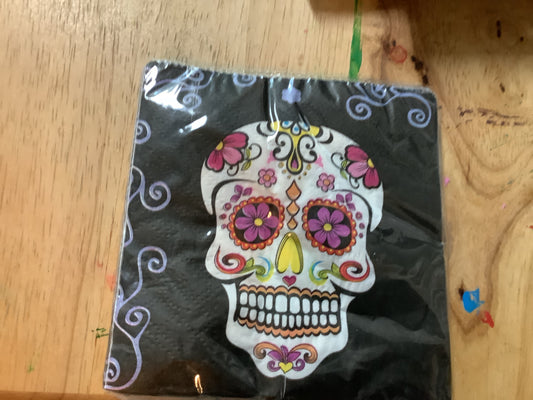 *Beverage Napkins - Sugar Skull