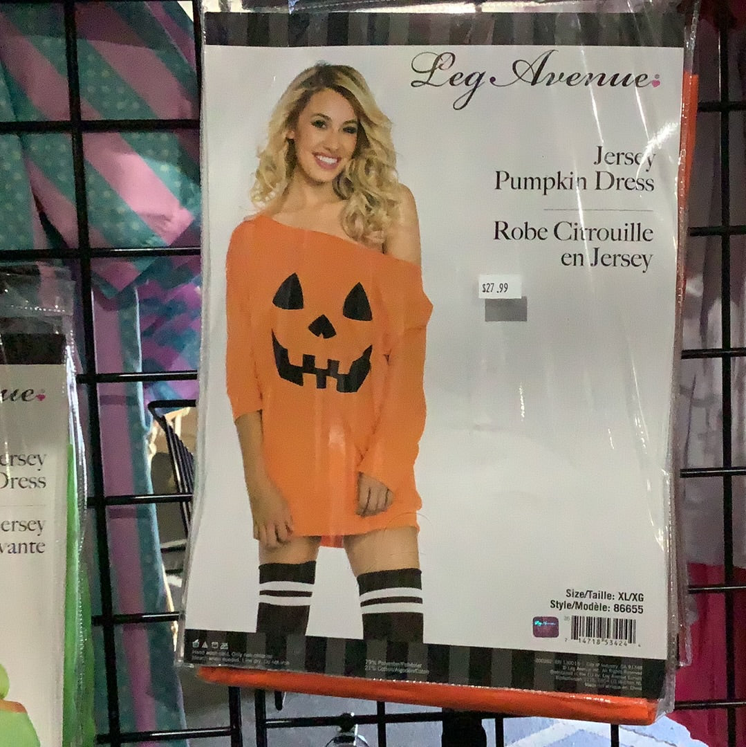 Spooky Jersey Dress - Adult