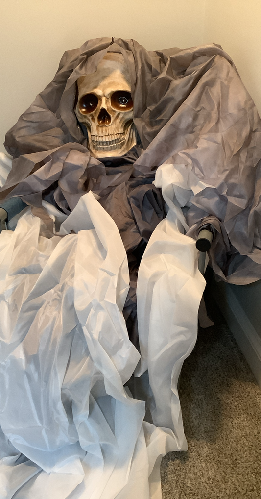 12 FT Light Up Hanging Reaper