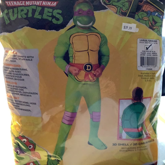 *Donatello Costume - Muscle Chest-Child LG