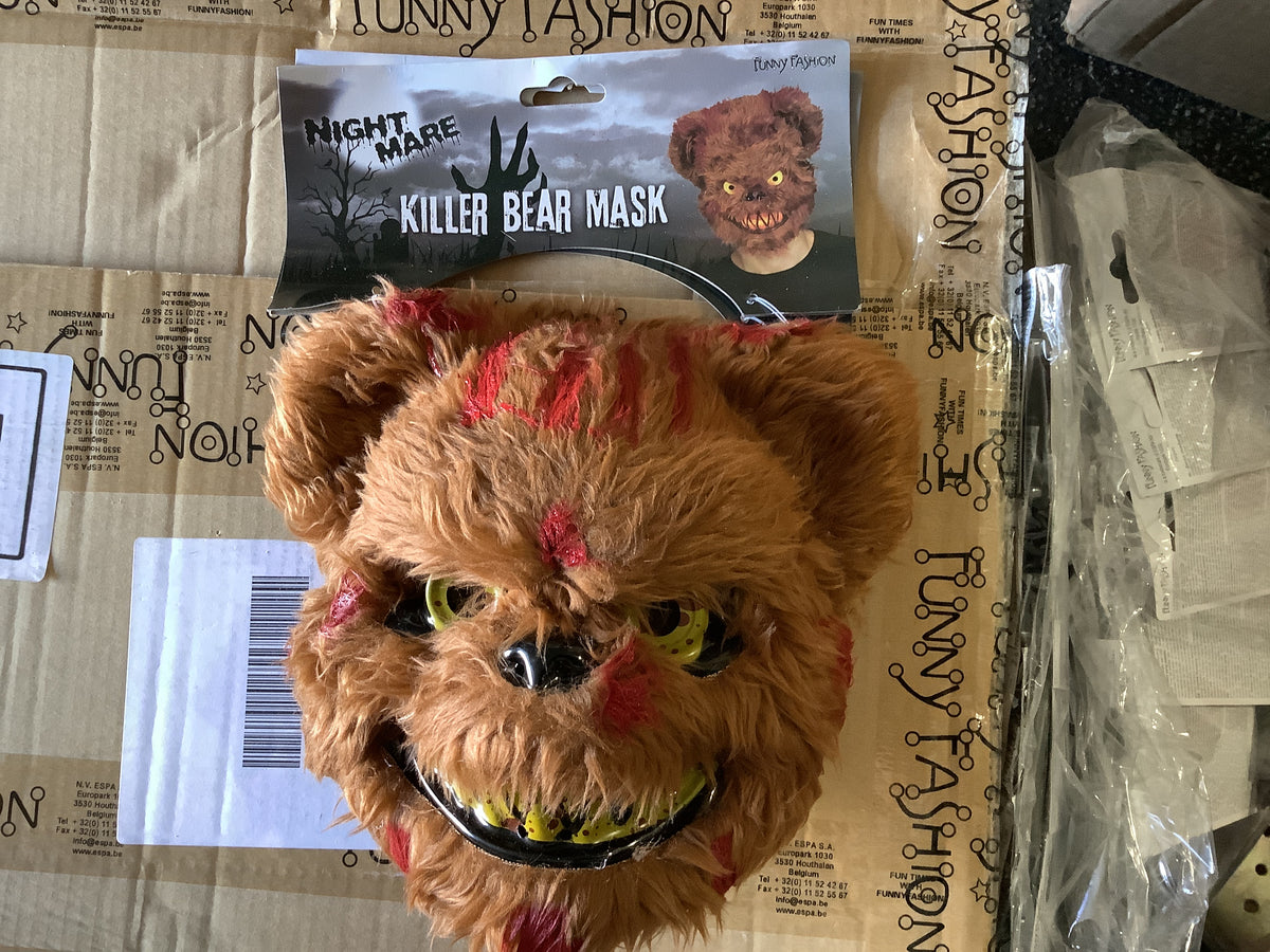 Night Mare Killer Bear Mask