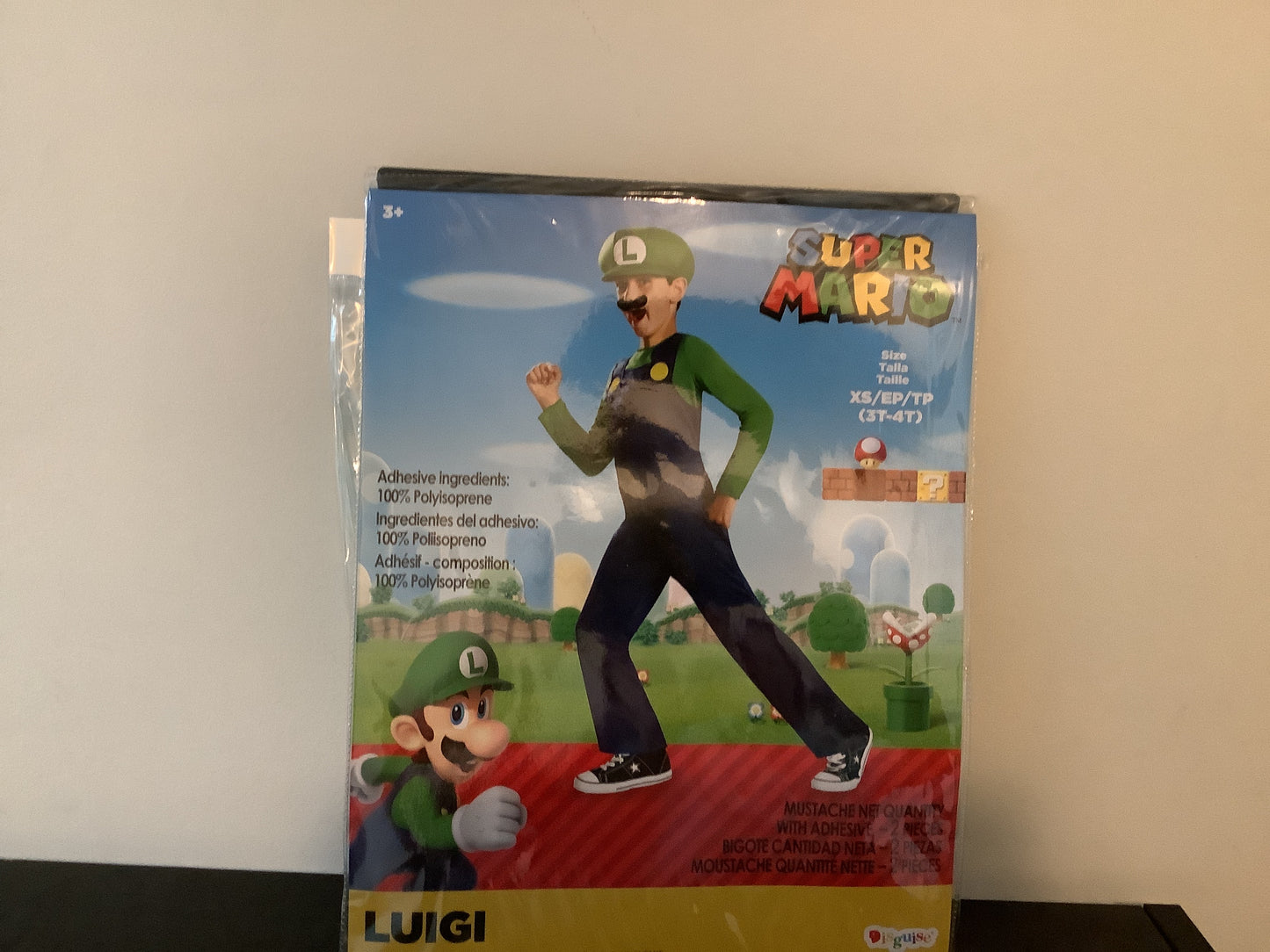*Super Mario - Luigi- Toddler 3T-4T