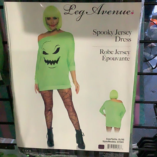 Spooky Jersey Dress - Adult