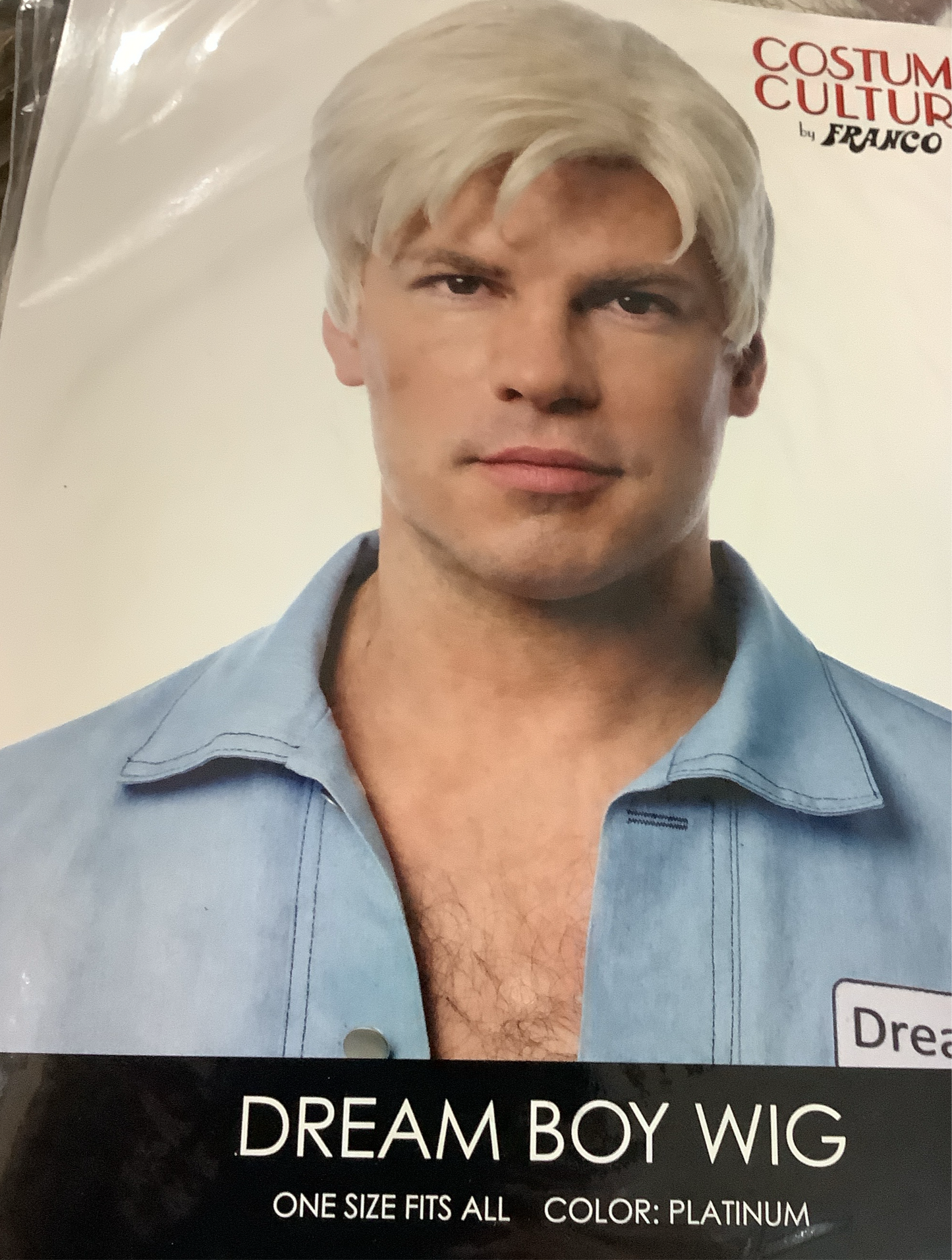 Dream Boy Wig - Platinum