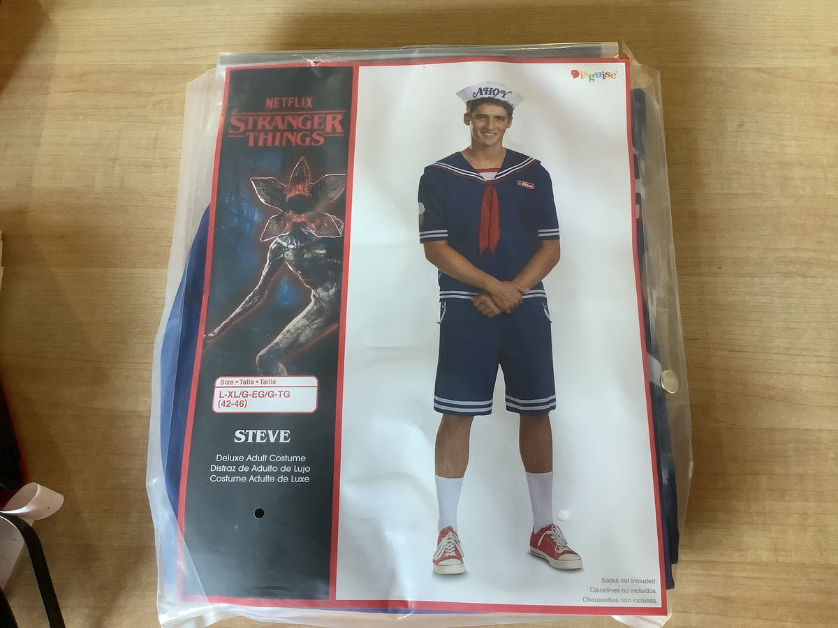 Netflix Stranger Things - Steve Scoops Ahoy Deluxe - Adult Large/XL (42-46)