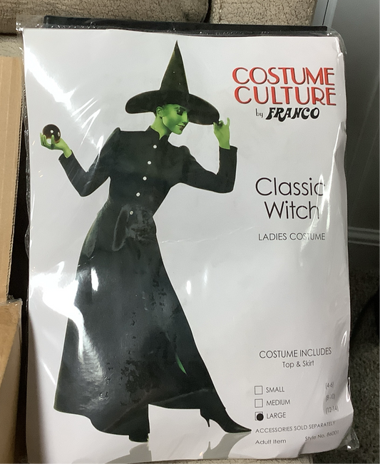 *Classic Witch - Adult Large (12-14)