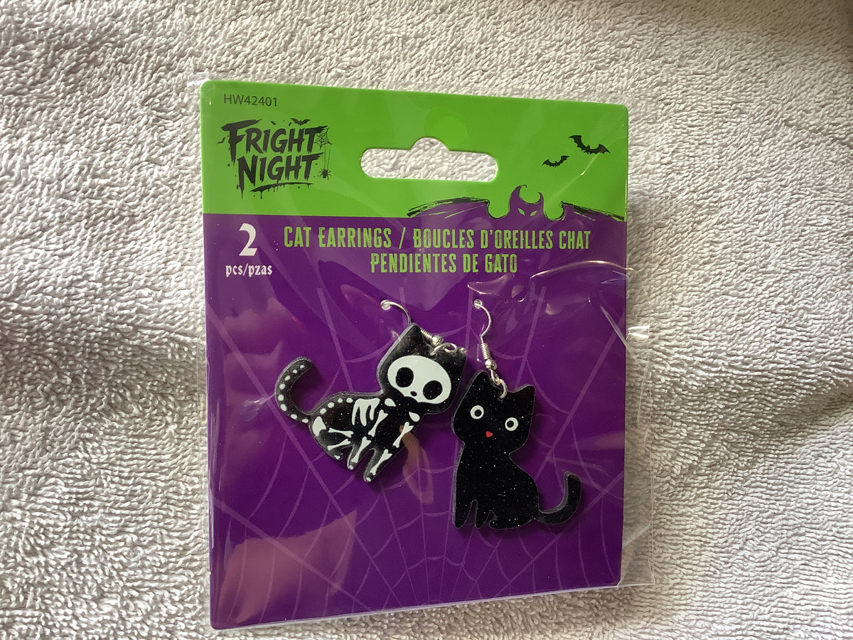 Cat earrings
