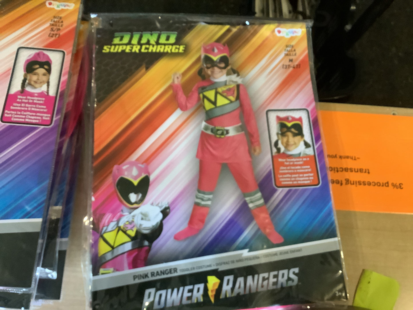 *Dino Power Ranger Pink - 3T-4T