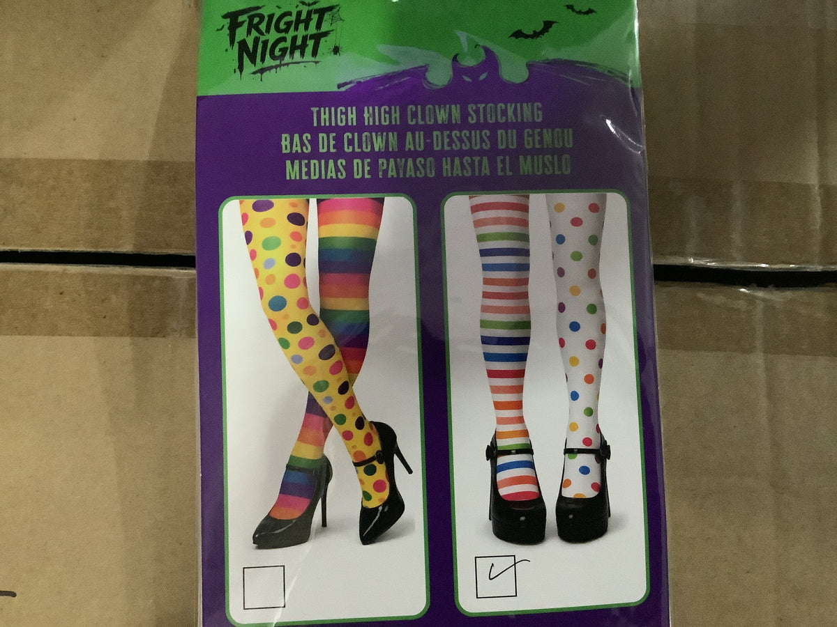 Clown Thigh High - Assorted