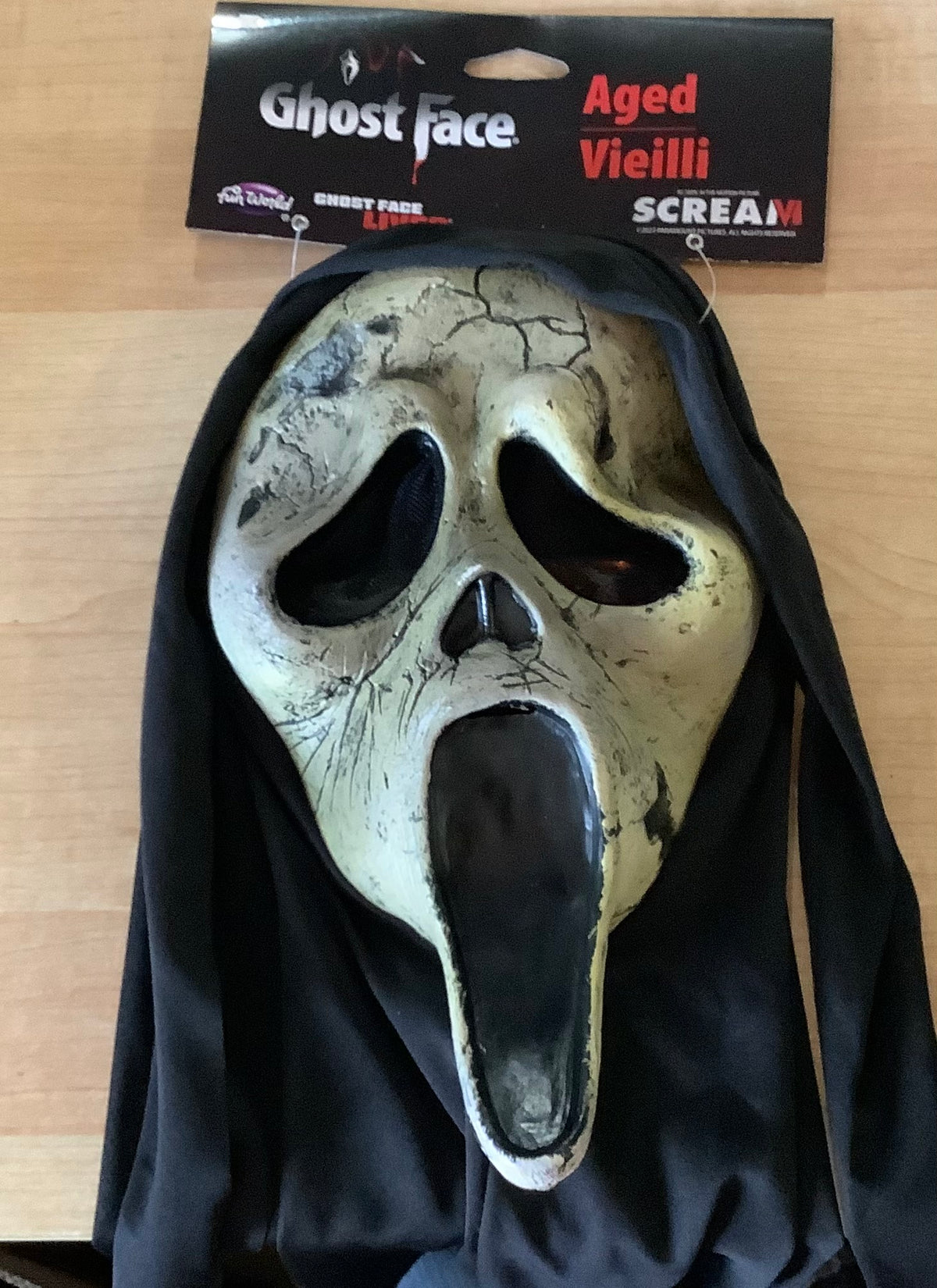 Ghost Face Aged Mask
