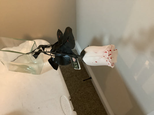 *Dripping Blood White Rose
