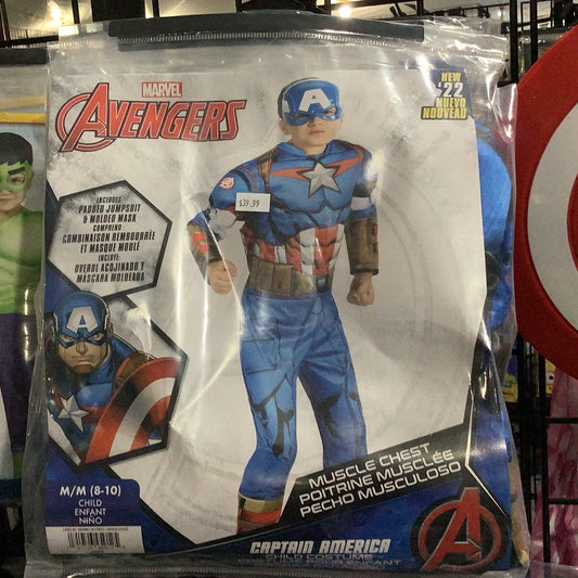 *Avengers - Marvel - Child - Captain America - Large 12-14