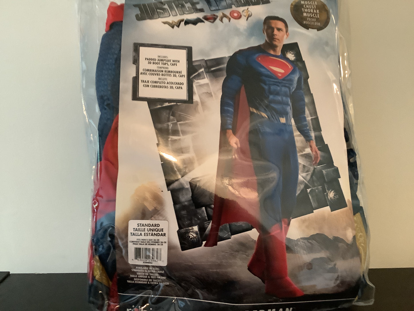 Justice League - Superman DLX - Adult Standard (36-38)