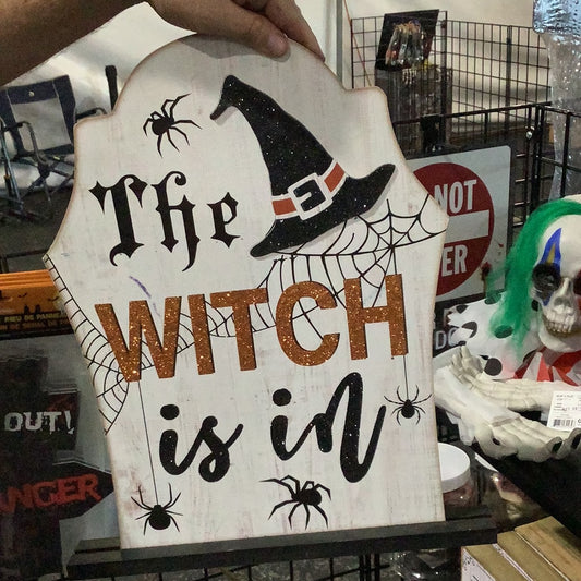 The witch is in sign