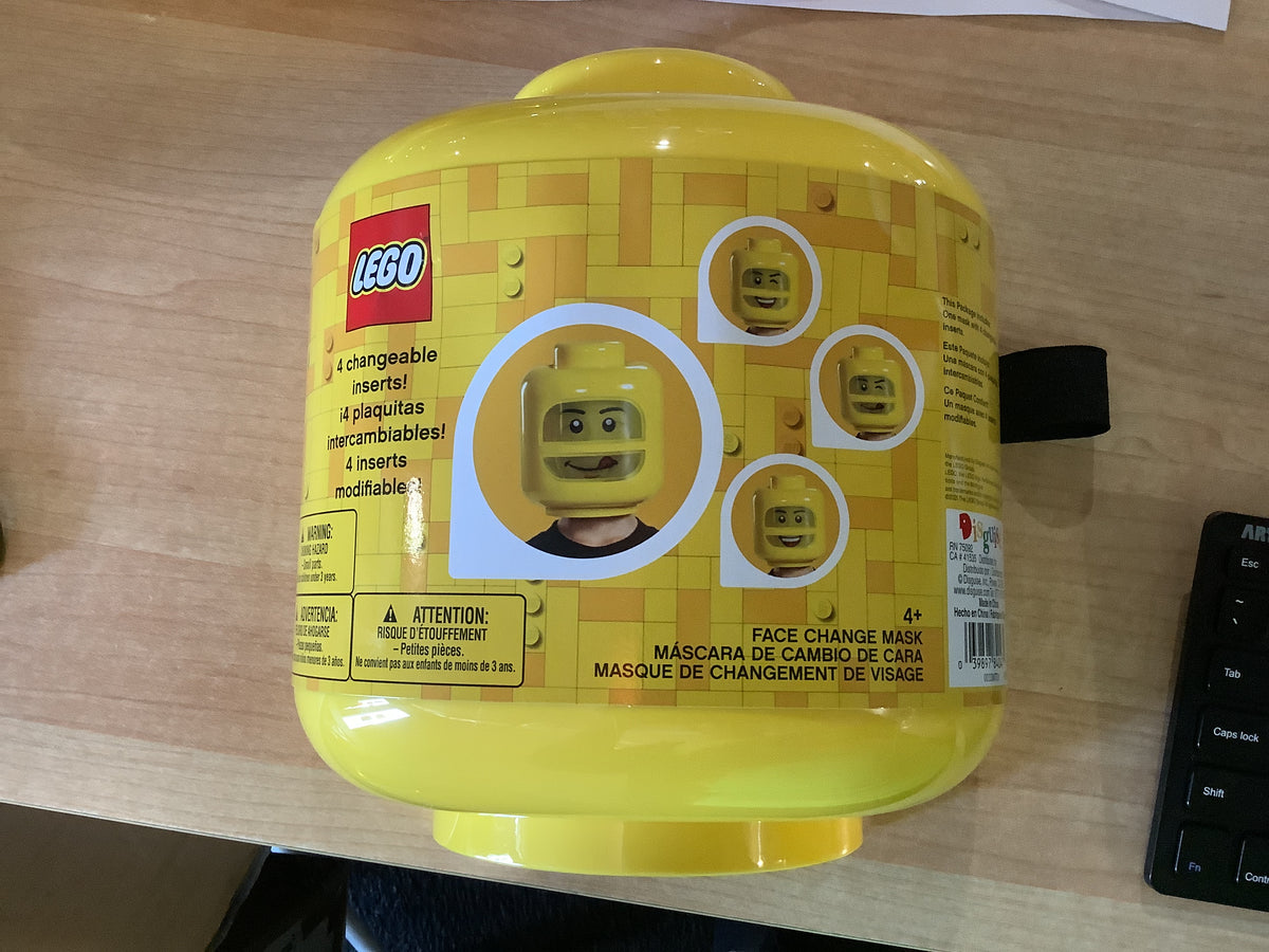Lego Face Change Mask