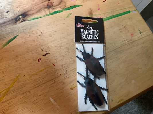 *Magnetic Roaches -2pk
