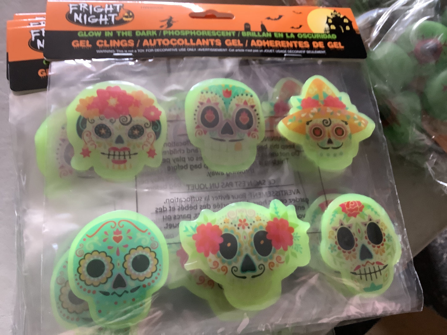 Printed Gel Clings - Assorted