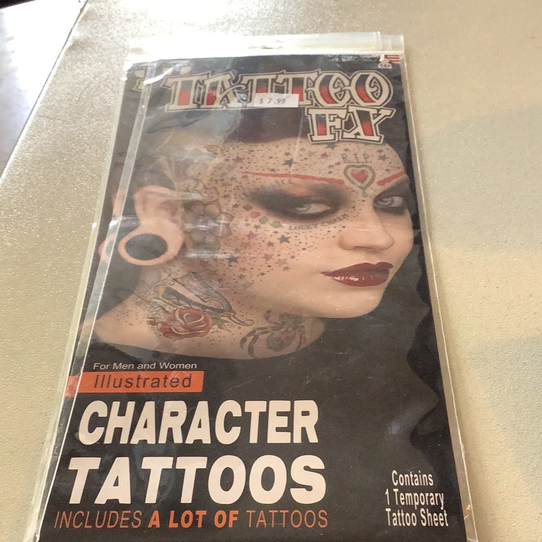 *Tattoo FX - Illustrated Character Tattoo