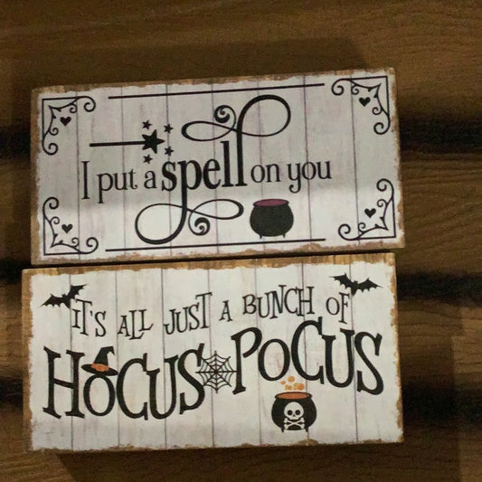 *Hocus Pocus Sign