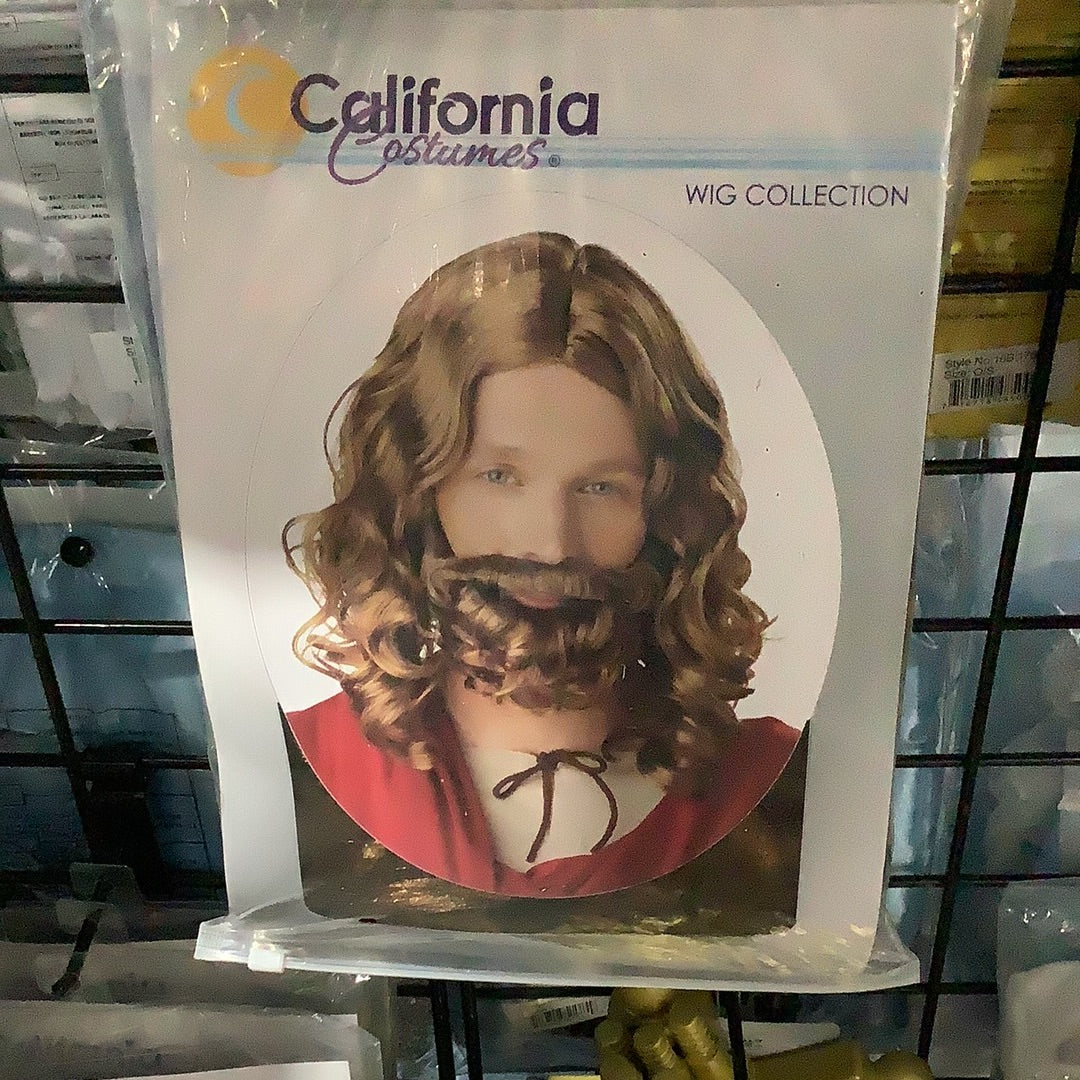 Jesus Beard and Wig
