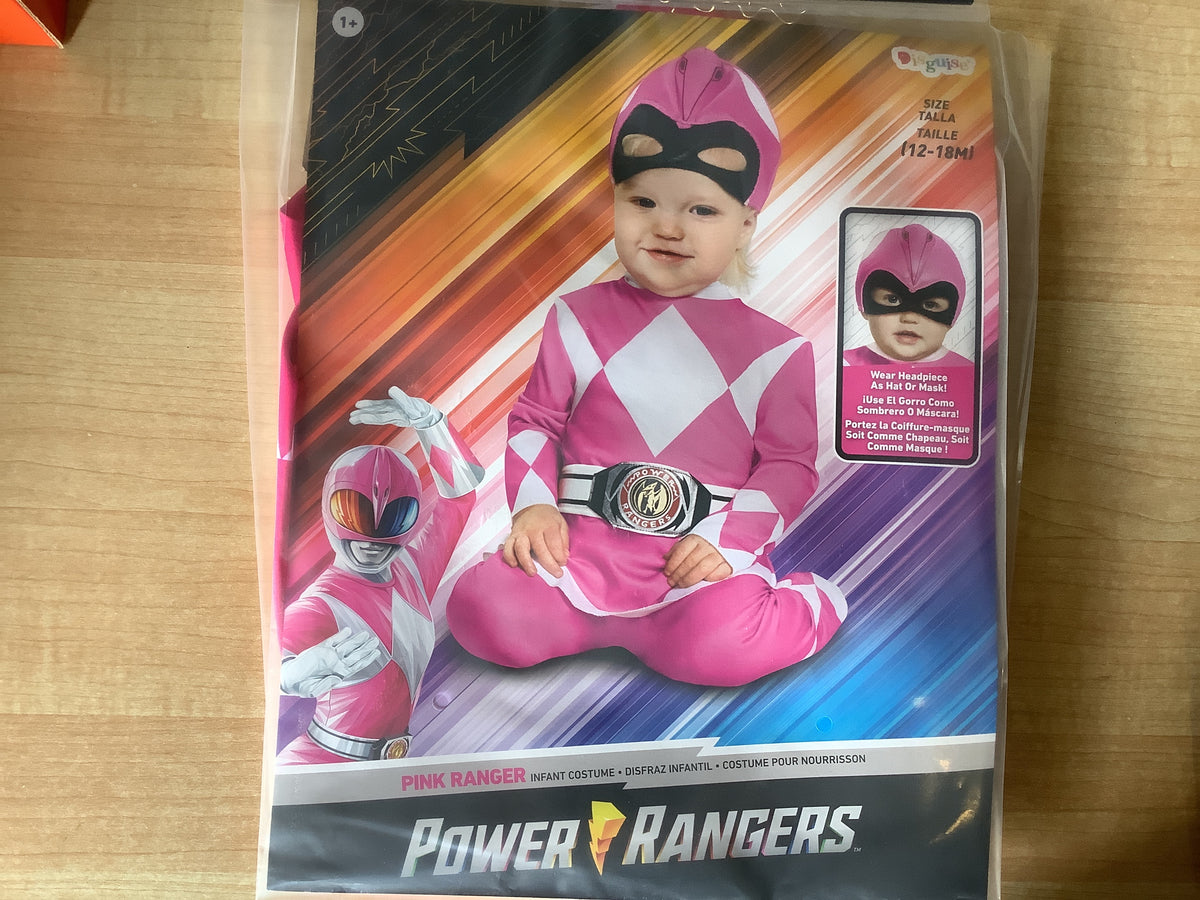Power Rangers - Pink Ranger - Infant 12-18 months