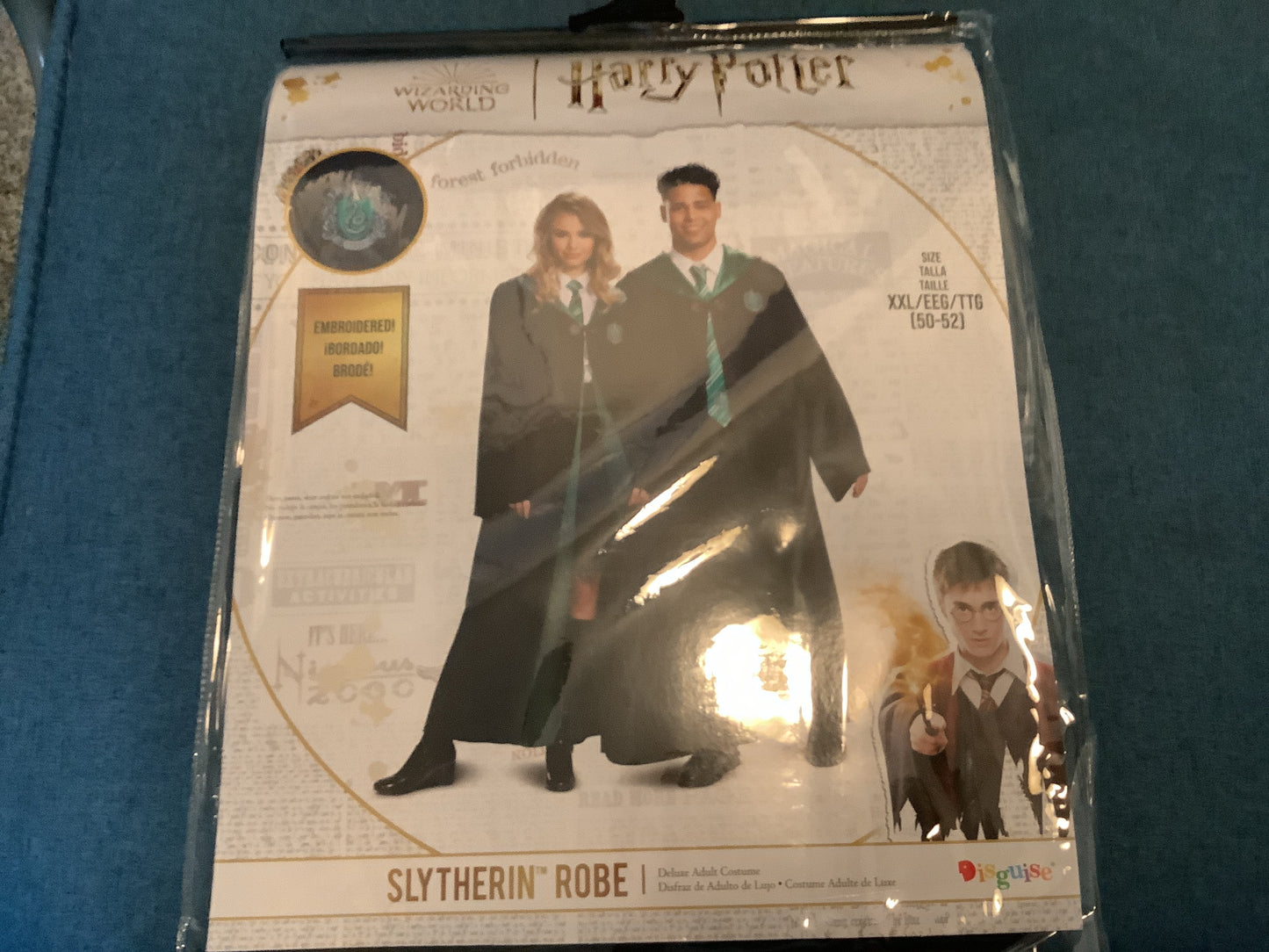 Slytherin Robe Adult Deluxe - XXL (50-52)