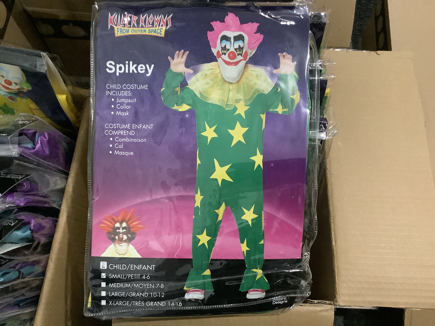 *Killer Klowns From Outer Space - Spikey - Child Large (10-12)