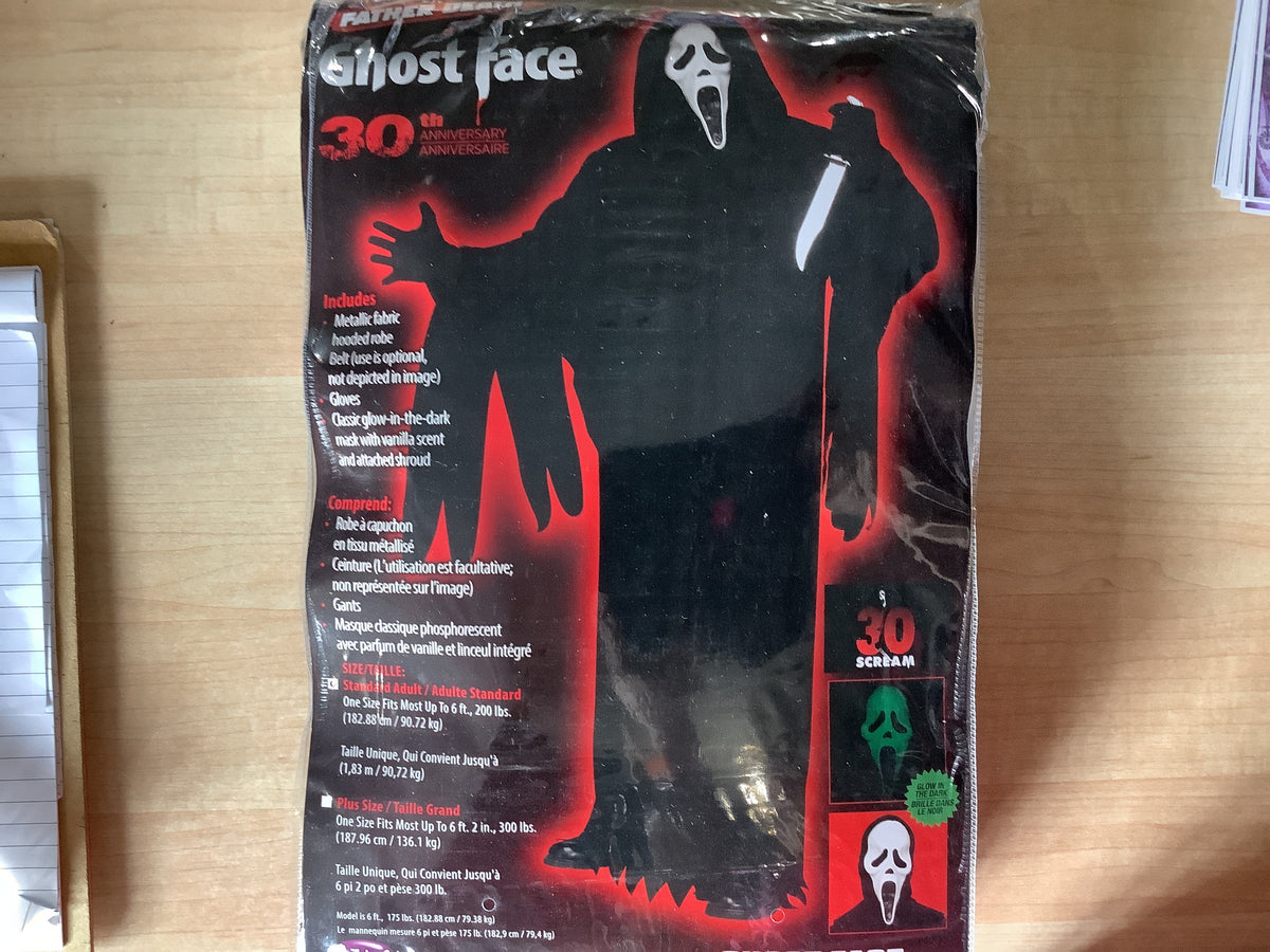 Ghost Face 30th Anniversary Deluxe “Father Death” - Adult One Size