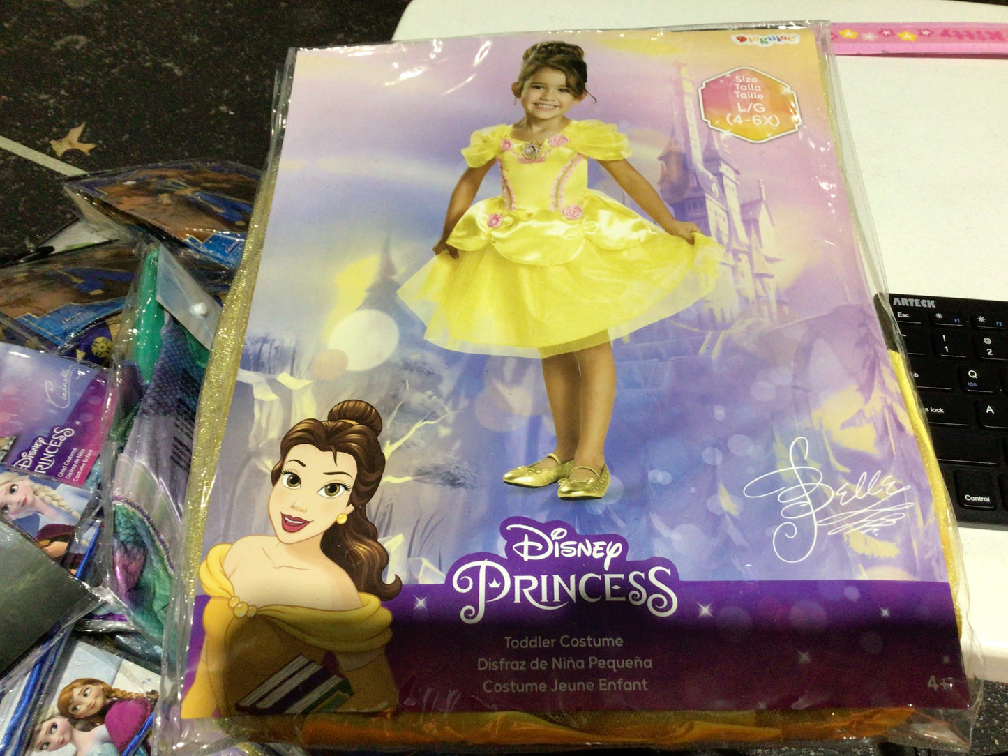 *Disney Princess - Belle -Toddler Large (4-6x)