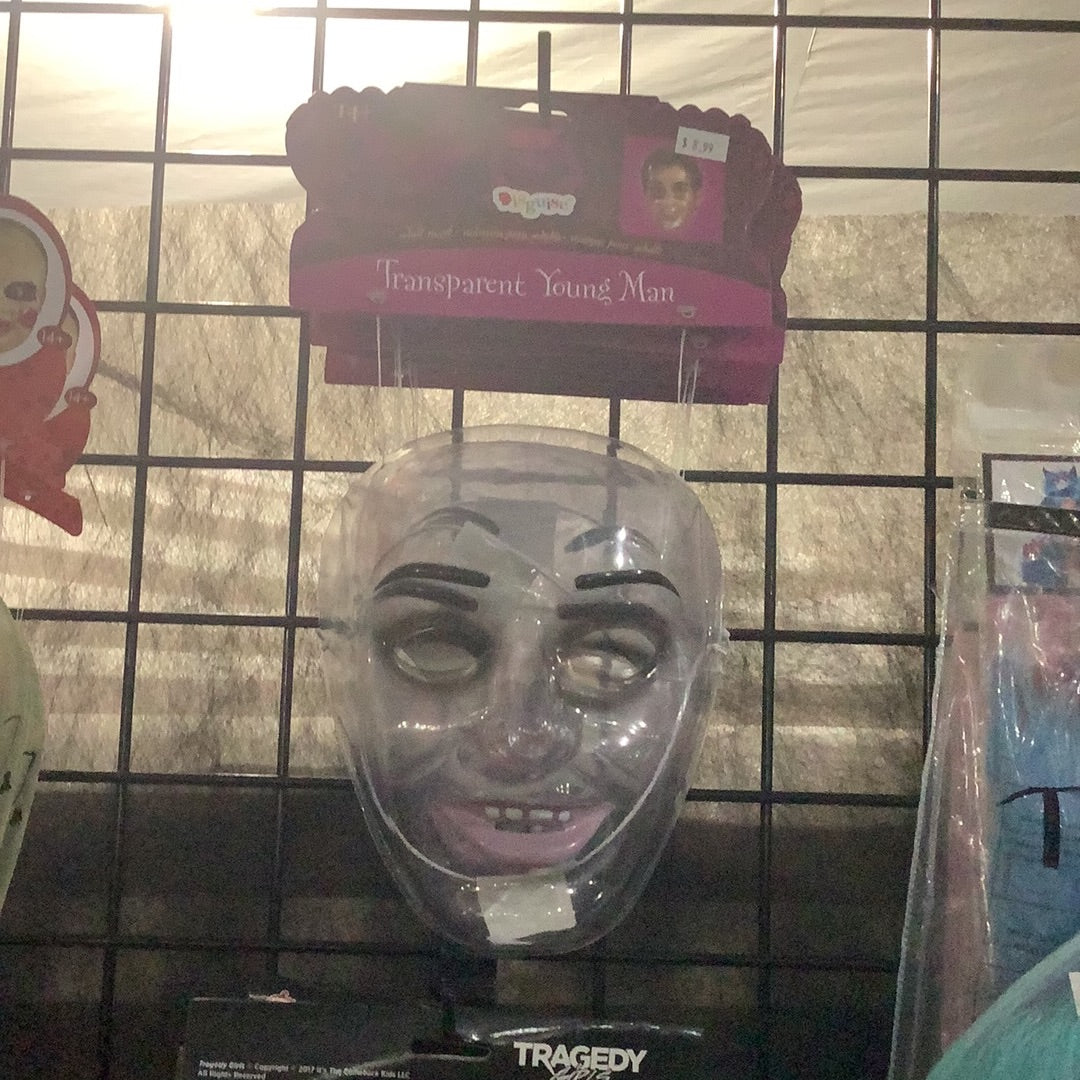 Transparent  Man Mask
