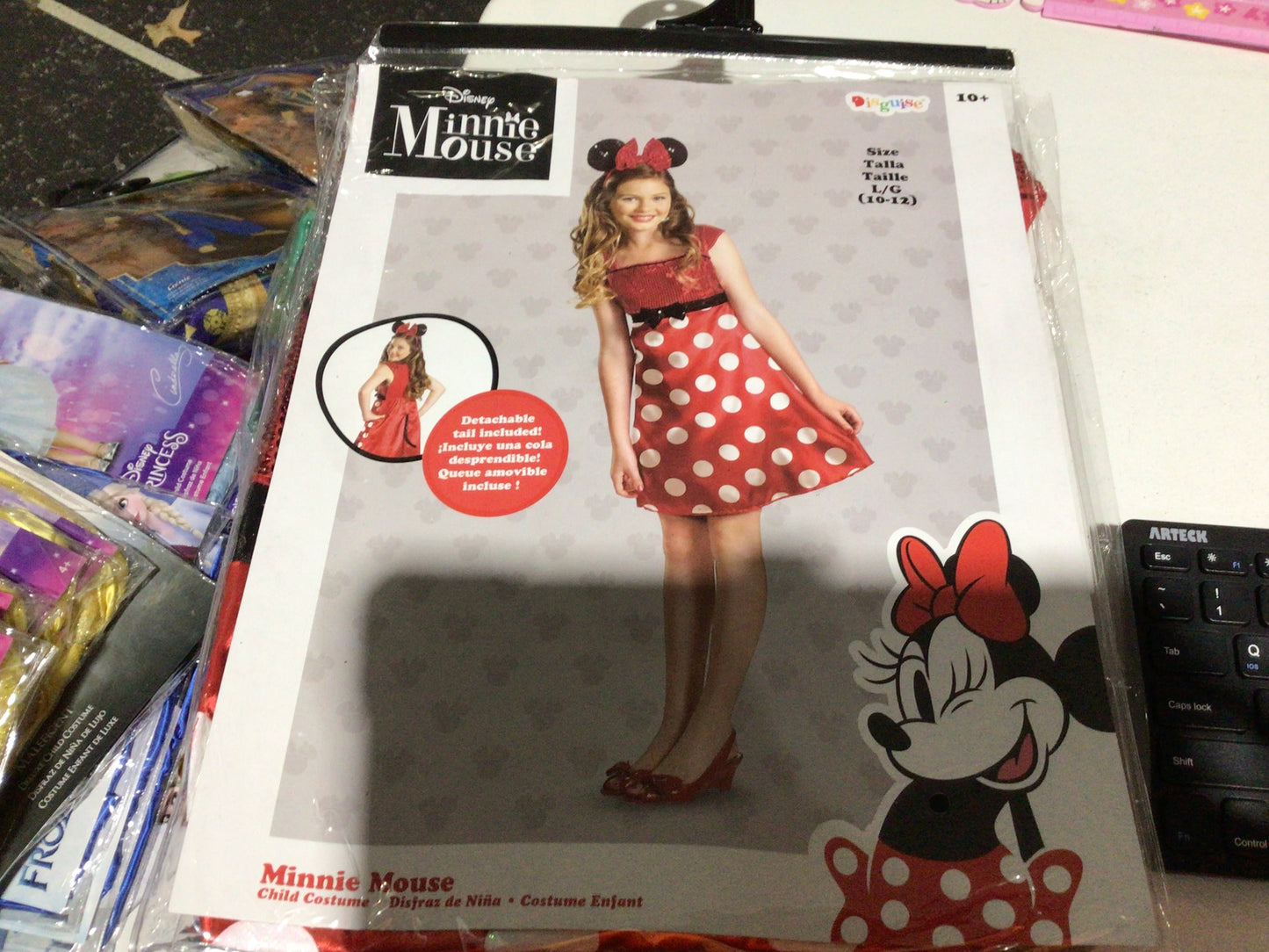 *Disney Minnie Mouse Red- Child XL (14-16)