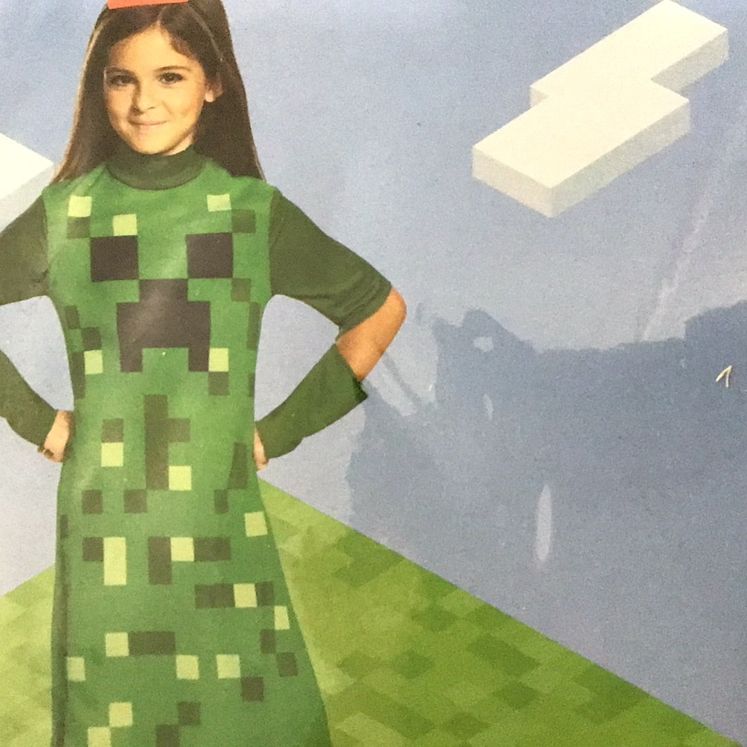 *Minecraft - Creeper Girl - Child Large (10-12)