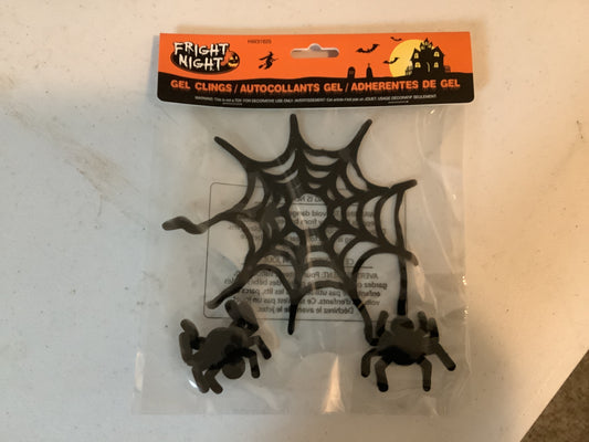 *Gel Clings - Black - Fright Night
